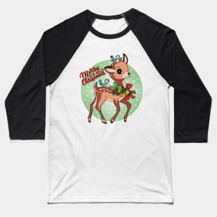 Little Reindeer Baseball T-Shirt